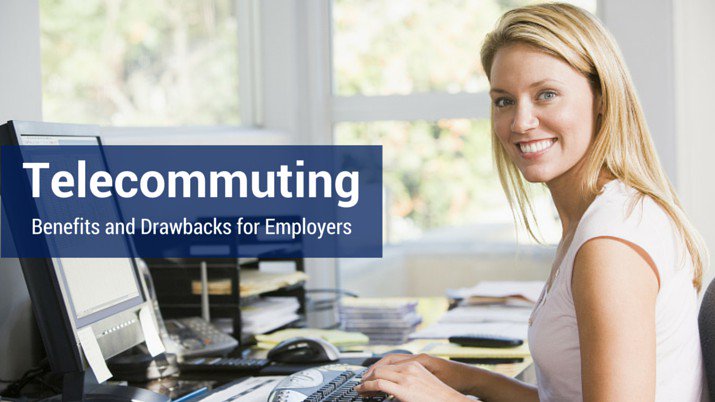the pros and cons of telecommuting