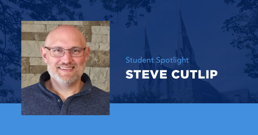 Student Spotlight headshot of Steve Cutlip.